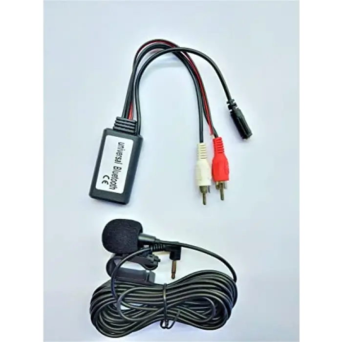 Universal Mikrofonlu Bluetooth Kit (Aux menülü bütün teypler için uyumlu)