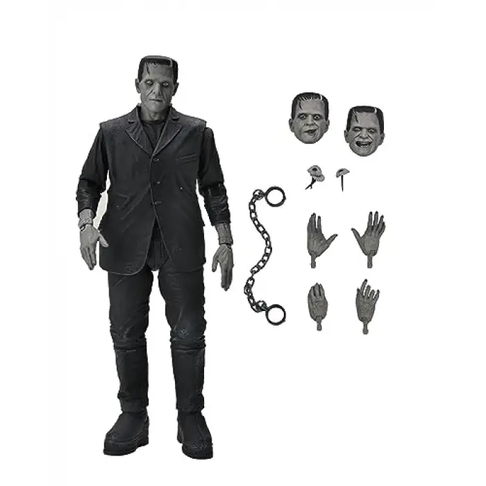 Universal Monsters Ultimate Frankensteins Monster, Black & White Figür