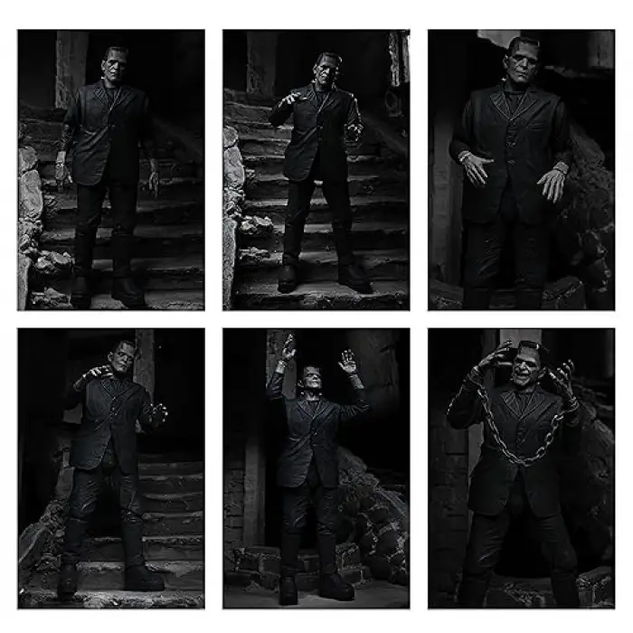Universal Monsters Ultimate Frankensteins Monster (Black & White) Figür