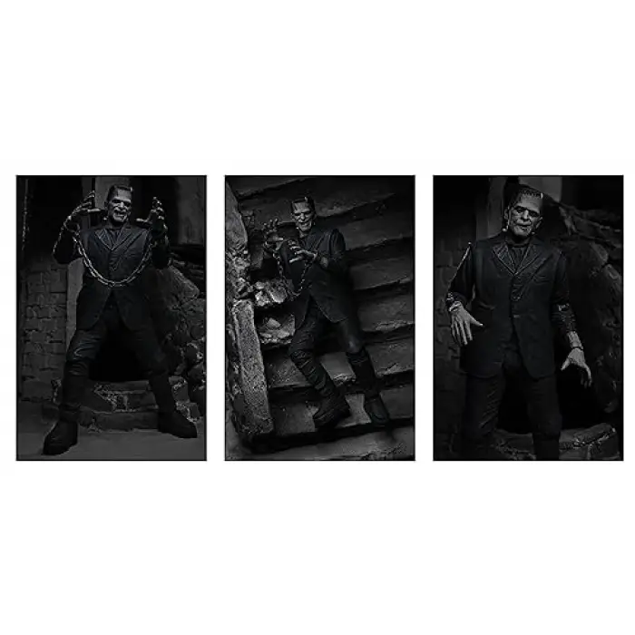 Universal Monsters Ultimate Frankensteins Monster, Black & White Figür