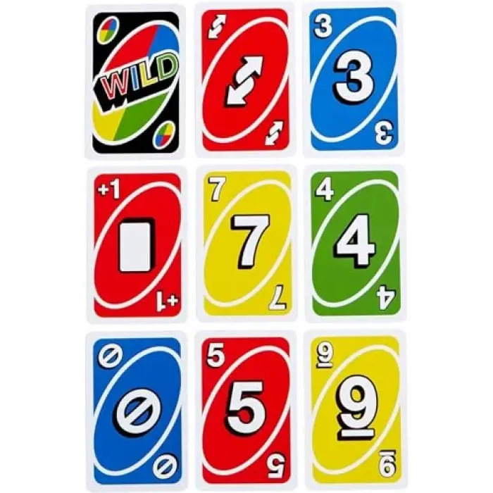 Uno Express Oyun Kartı, Türkçe