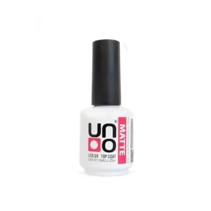 Uno Matte Top Coat 15 Ml Şefaf