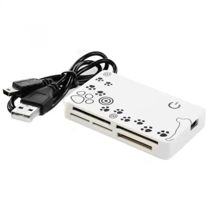Usb 2.0 Support Sd-Mmc-Mini Sd-T Flash-Ms-Ms Pro All In One Çoklu Kart Okuyucu