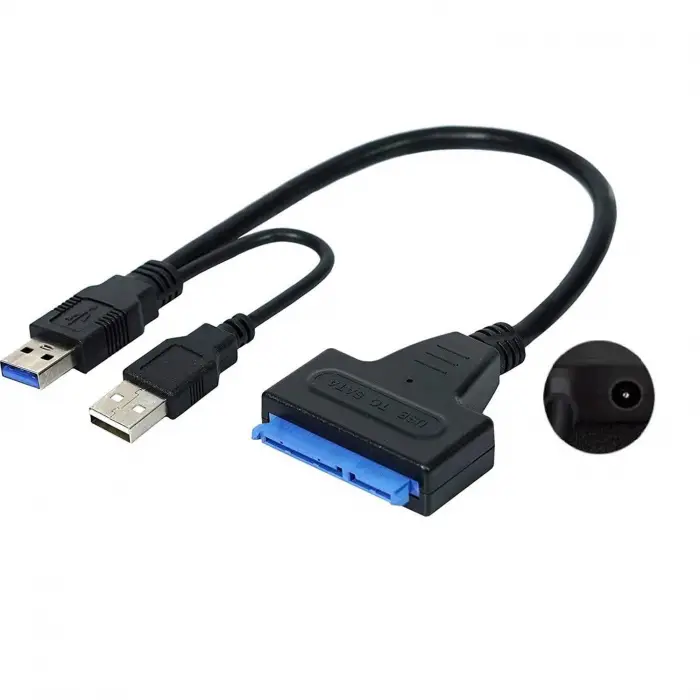 USB 3.0 2.5 3.5 İnç Sata Ssd Hdd Hard Disk Dönüştürücü Adaptör Kablosu
