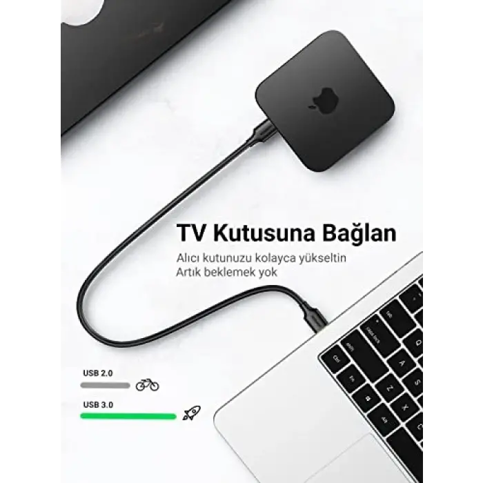 USB 3.0 USB to USB Data Kablosu, 1 Metre