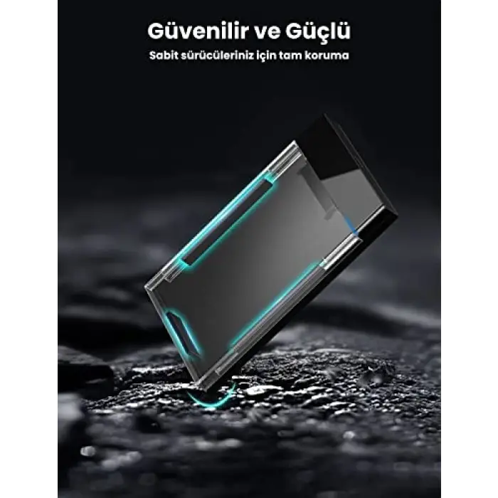 USB 3.1 Gen 2 Tip C Muhafaza, 2,5 İnç Sabit Sürücü, 6TB, 6Gbps, Windows Mac OS Linux ile Uyumlu