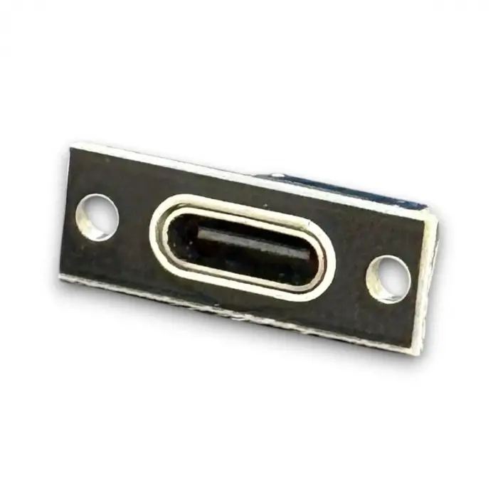USB 3.1 Type-C Dişi Panel Montaj Soketi, 4 Pin Smd Lehimlenebilir