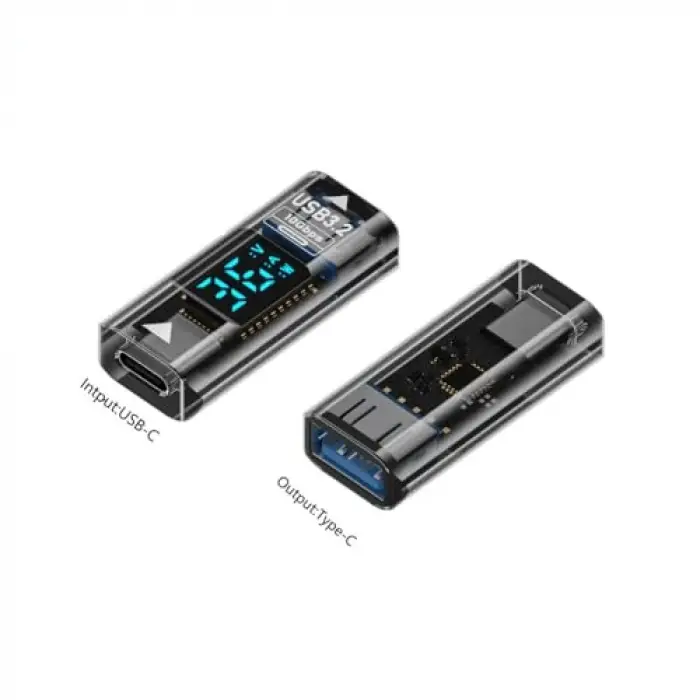 USB 3.2 - Type-C Şarj Kablosu Dönüştürücü, 10Gbps, 36W, Otgacd