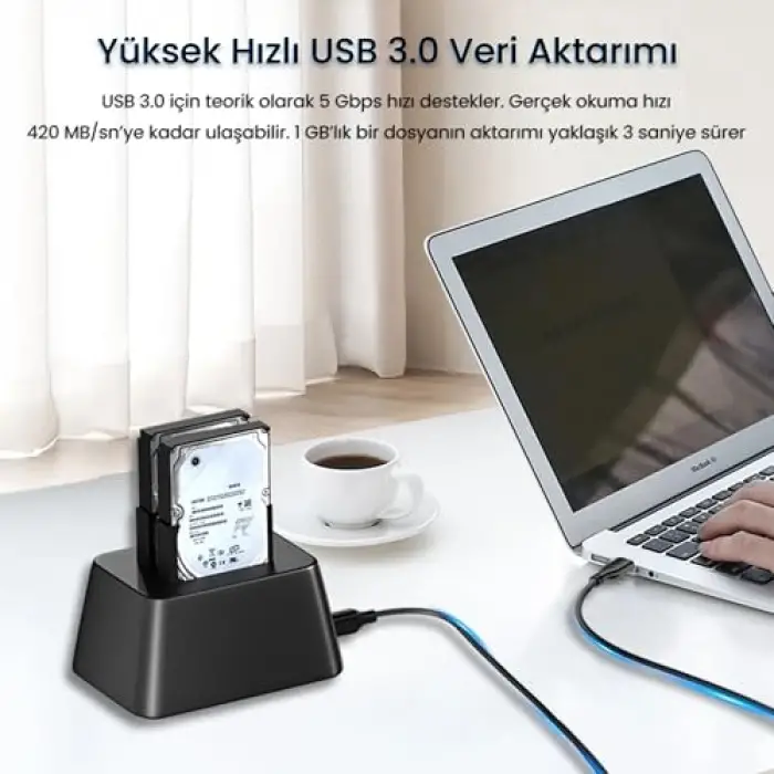 USB A Printer Tarayıcı Yazıcı Data Kablosu 5 Metre