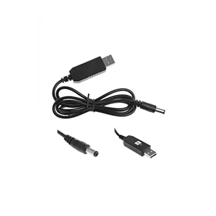 USB-Barrel Jack Voltaj Yükseltici, 5V Giriş ve 12V Çıkış