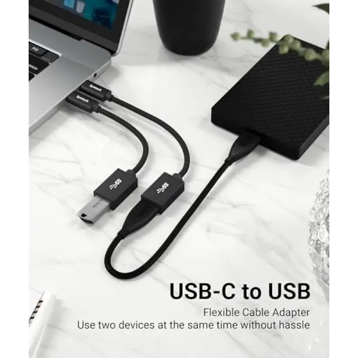 USB C; USB Adaptörü 2 Paketi, USB 3.0 OTG, 10Gbps