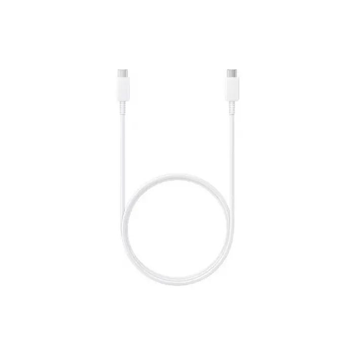 USB-C - USB-C 45 W PD Type-C PD/QC Hızlı Şarj/Data Kablosu, Beyaz, 1Metre