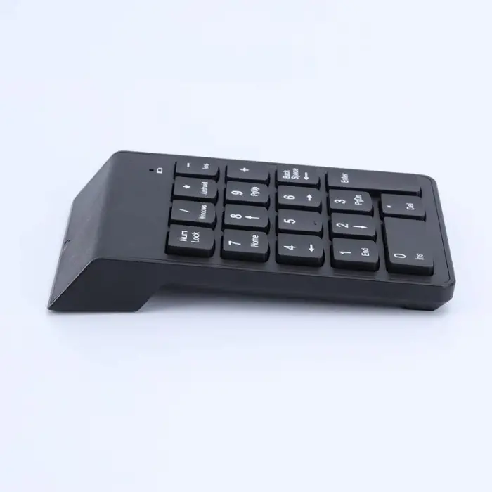 USB Numpad Keypad Kablosuz Numerik Klavye USB Numaratör Tuş Takımı