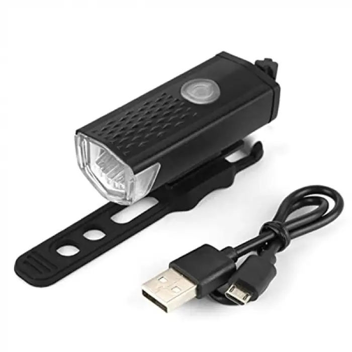 USB Şarjlı Bisiklet Ön-Arka Far Stop Lambası Seti