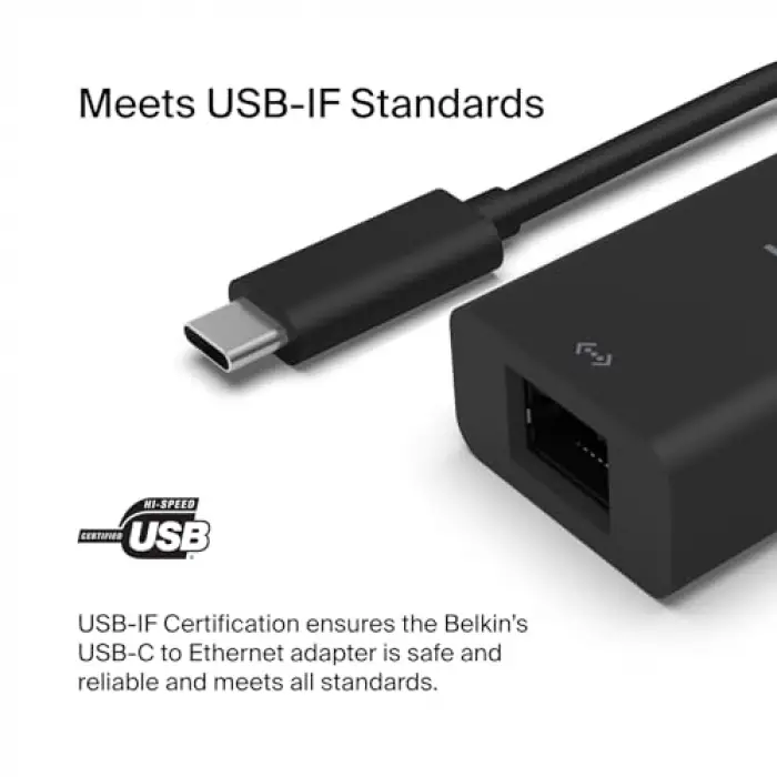 USB Type-C 2.5 GB Ethernet Adaptörü, USB, Thunderbolt 3 ve 4, MacBook Pro/Air, iPad Pro, Xps, Surface ve USB-C Aygıtlarla Uyumlu