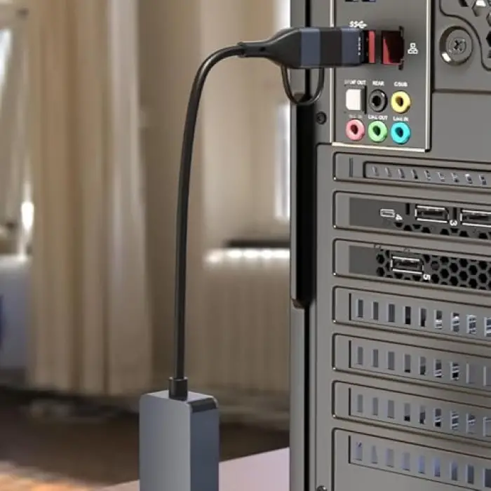 USB Type-C 2.5Gbps Ethernet Adaptörü, 10/100/1000/2500Mbps, Windows ve Mac Uyumlu, RJ45, USB 3.0 ve Type-C, Harici Güç Gerektirmez, ZR1144