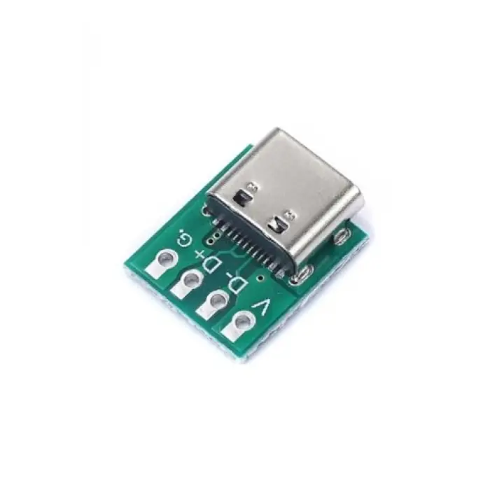 USB Type C 4 Pin Dıp çevirici Pcb USB Dıp adaptör kartı