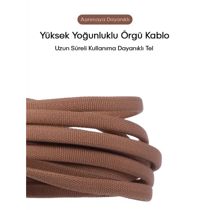 Usb Type-C şarj kablosu - Dayanıklı ve Esnek