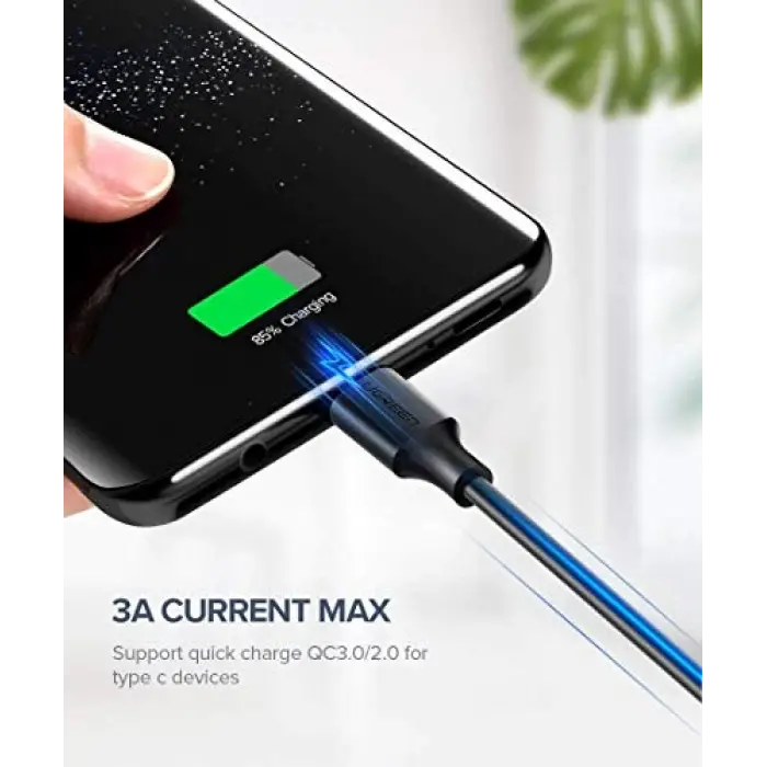 USB Type-C Şarj ve Veri Kablosu 1 Metre Beyaz