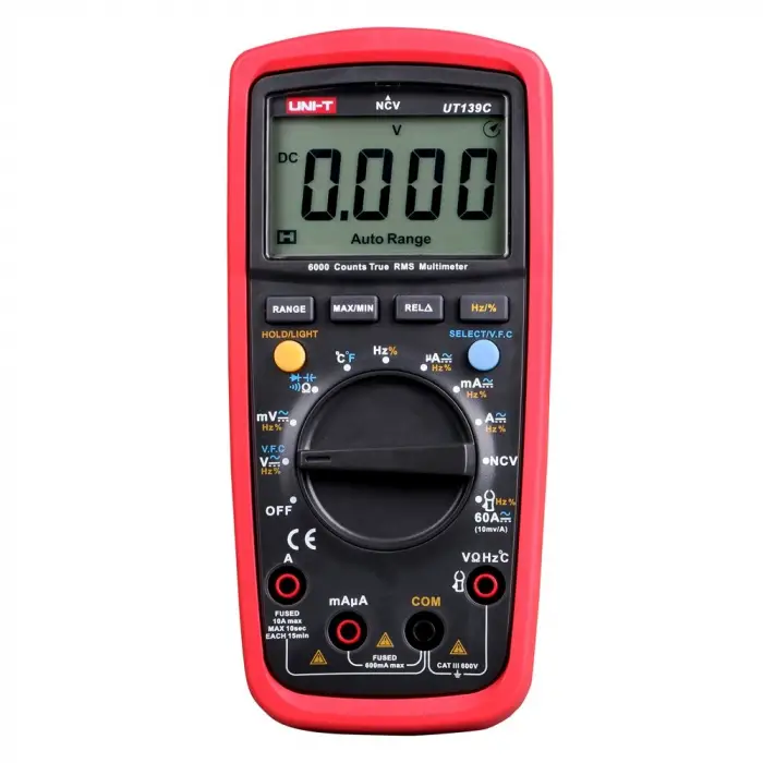 UT139C True Rms Dijital Multimetre