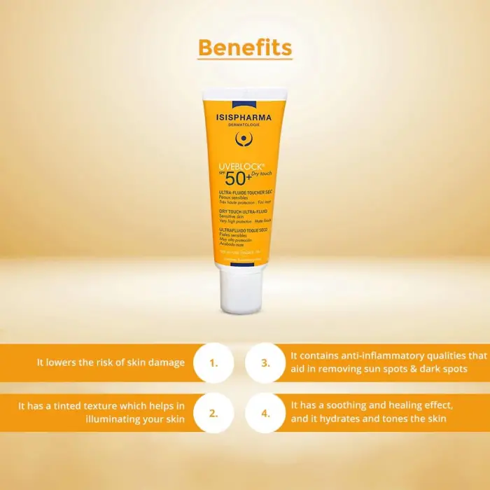 Uveblock Spf 50+ Dry Touch 40 Ml