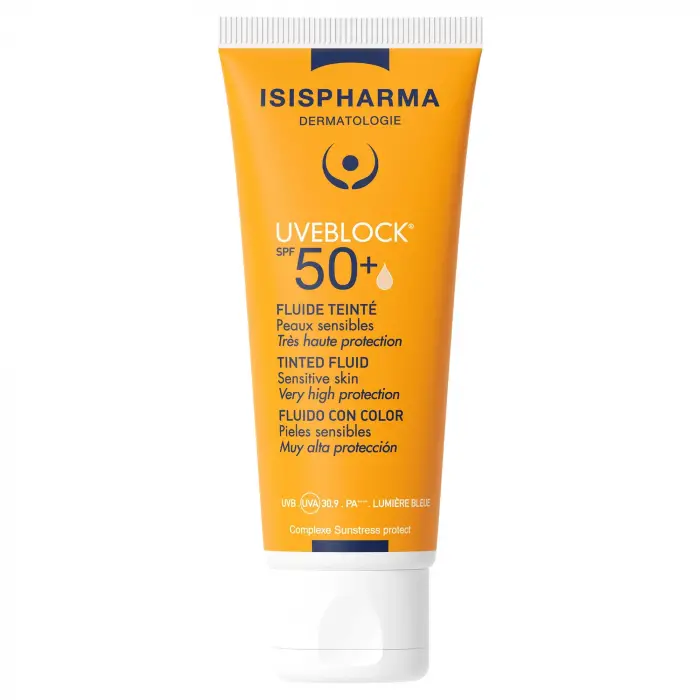Uveblock Spf 50+ Dry Touch Light Tinted 40 Ml