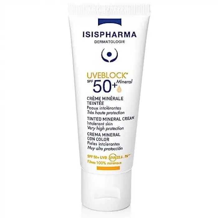 Uveblock Spf 50+ Mineral Tinted 40 Ml