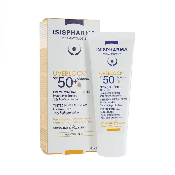 Uveblock Spf 50+ Mineral Tinted 40 Ml