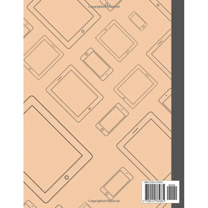 UX/UI Sketch Book for Tablets: Tablet Blank Screen Template for Wireframing, Dot Grid format for Guided Design, Prototyping, Mockup design, and Ideating