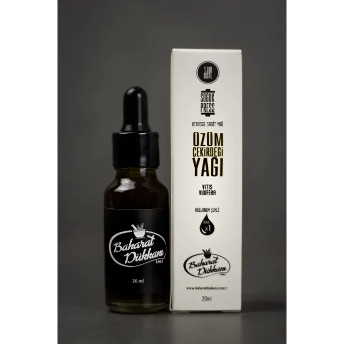 Üzüm Çekirdeği Yağı 20 ml