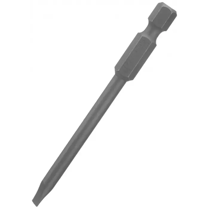 Uzun Düz Uçlu Bits, Gri, 4.5/150 mm