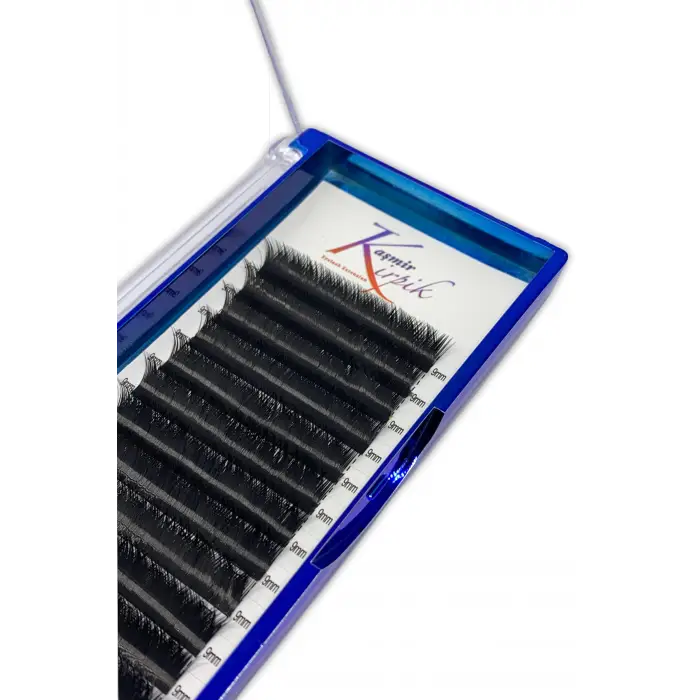 V C kıvrım 0.07mm 9 numara tek boy kirpik
