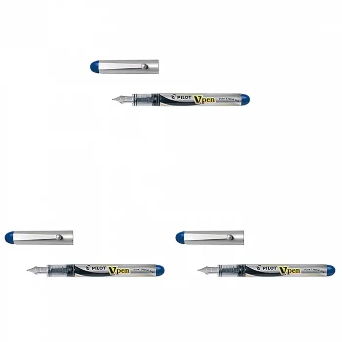 V-Pen Silver - Mavi 3lü set