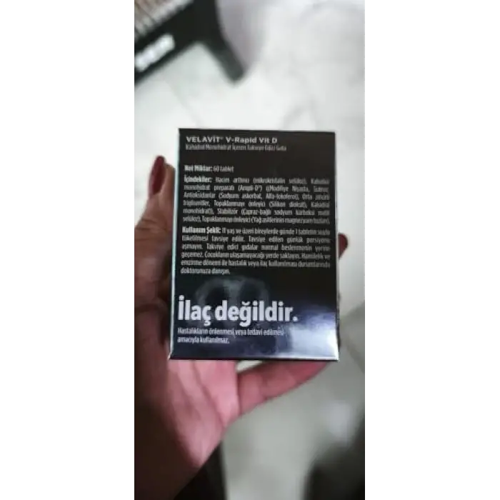 V-Rapid Vit D Takviye Edici Gıda 60 Tablet