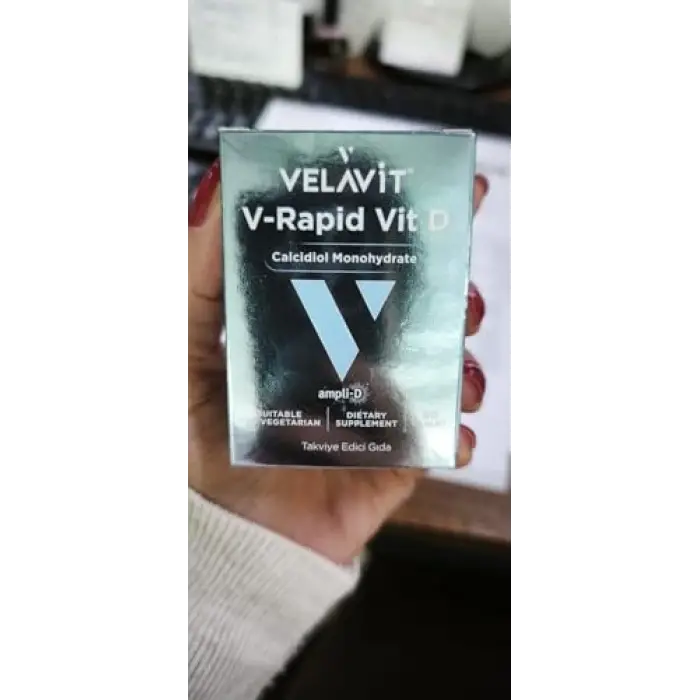 V-Rapid Vit D Takviye Edici Gıda 60 Tablet