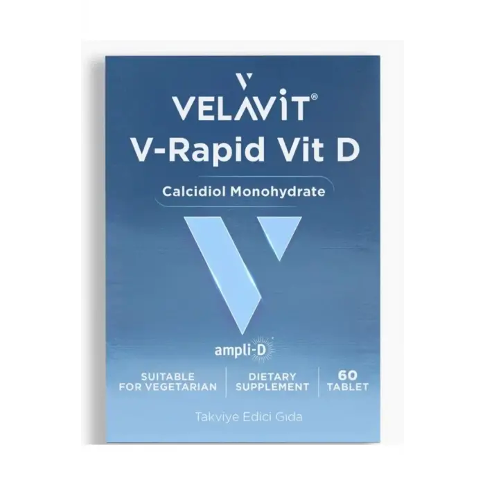 V-Rapid Vit D Takviye Edici Gıda 60 Tablet