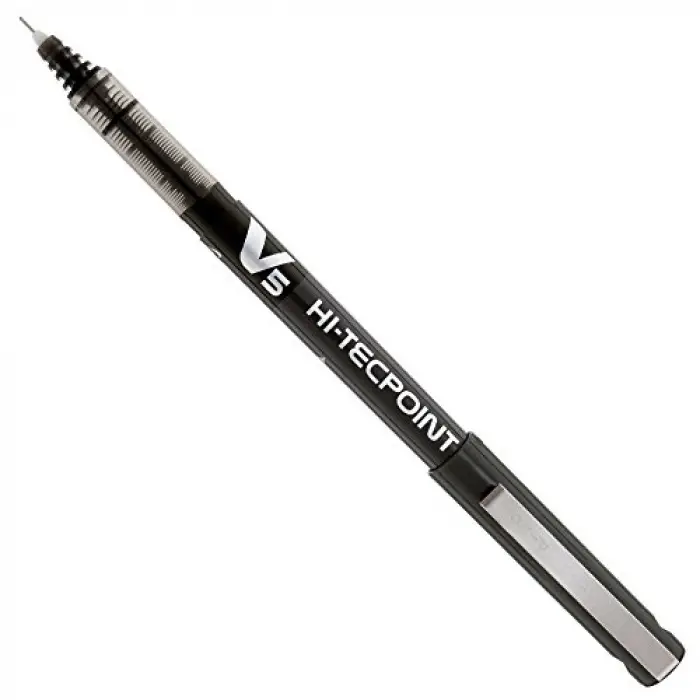 V5 Roller Kalem Hi-Tecpoint Iğne Uç 0.5 Mm Siyah Bx-V5-B