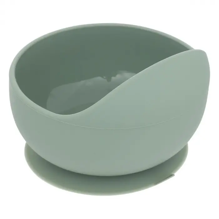 Vakumlu Oval Silikon Bebek Kasesi - Yeşil