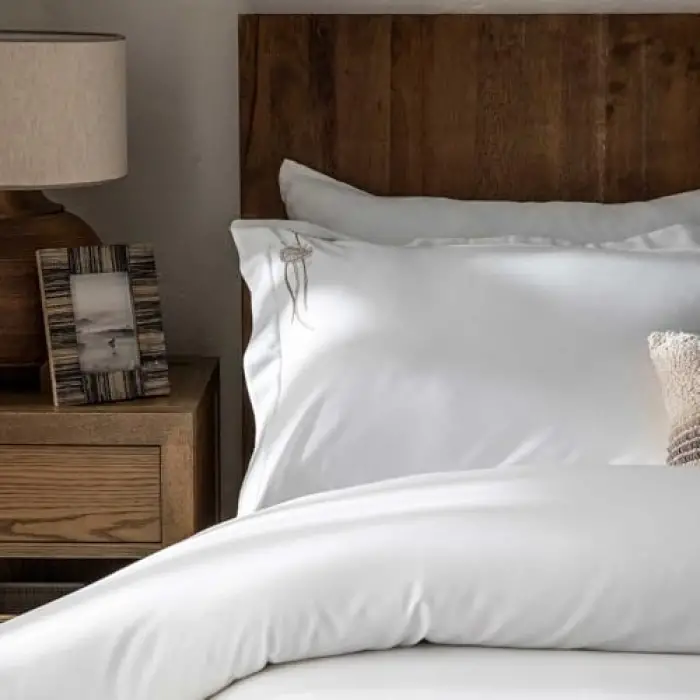 Valerıe Bambu Extra King Size Nevresim Seti 260X220 Cm Ekru/Bej