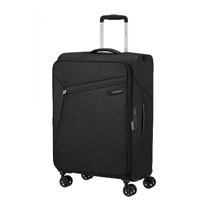 Valiz, Lıtebeam-spınner 66/24 Exp Black 66 Cm