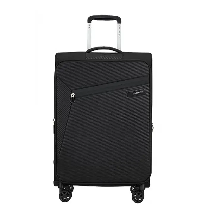 Valiz, Lıtebeam-spınner 66/24 Exp Black 66 Cm