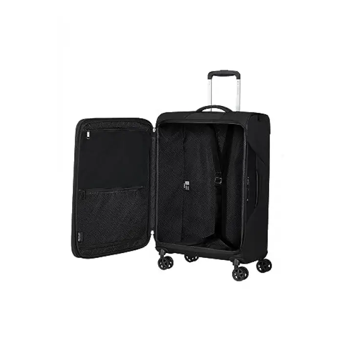 Valiz, Lıtebeam-spınner 66/24 Exp Black 66 Cm