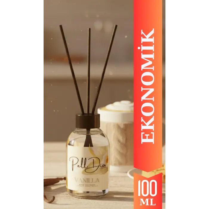Vanilla Çubuklu Oda Kokusu Eko 100ml