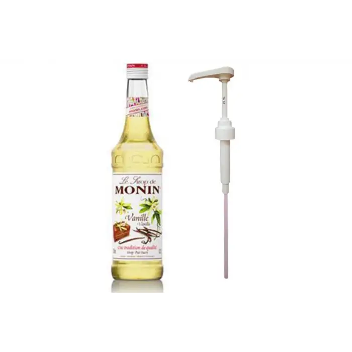 Vanilya 700 ml Şurup + Şurup Pompası