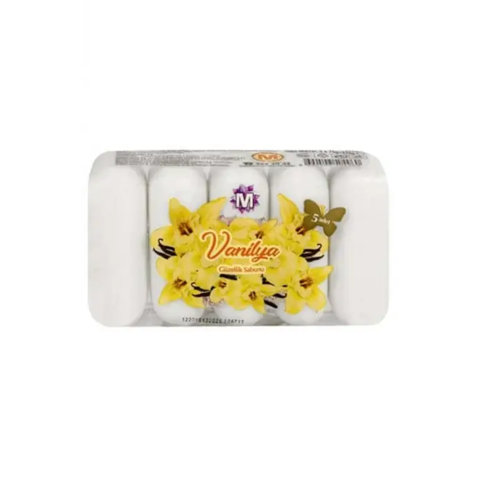 Vanilya katı sabun 5X75 G (1 Adet)