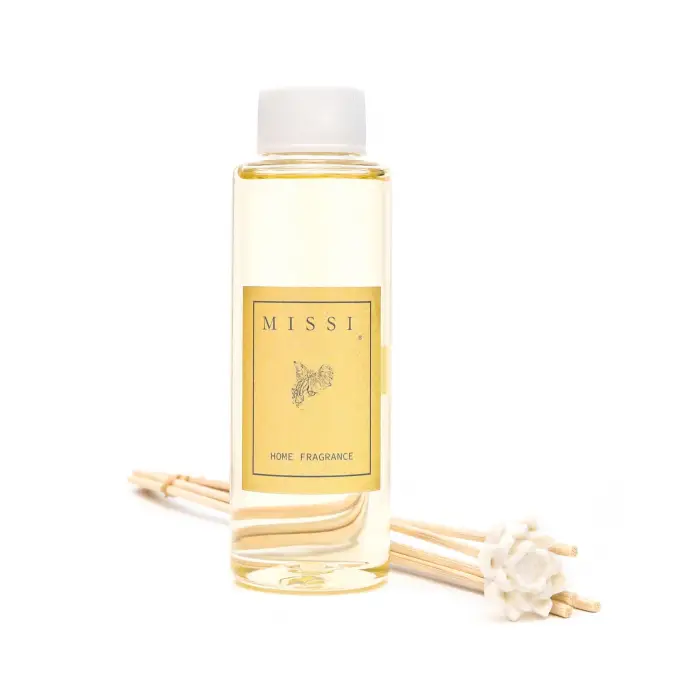 Vanilya Sandal Yedek Esans ve Bambu Çubuk Seti, 110 ml