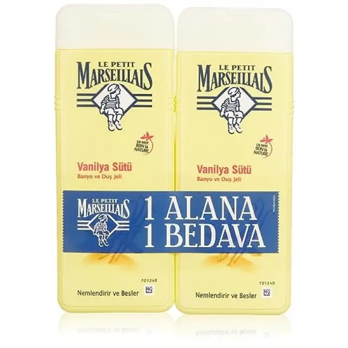 Vanilya Sütü Duş Jeli 400 Ml x 2 adet