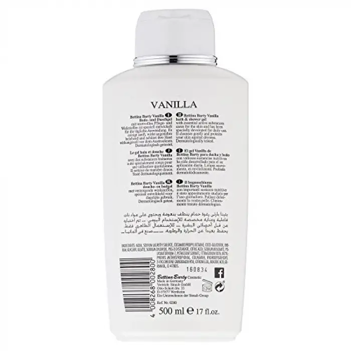 Vanilyalı Banyo Duş Jeli, 500 Ml