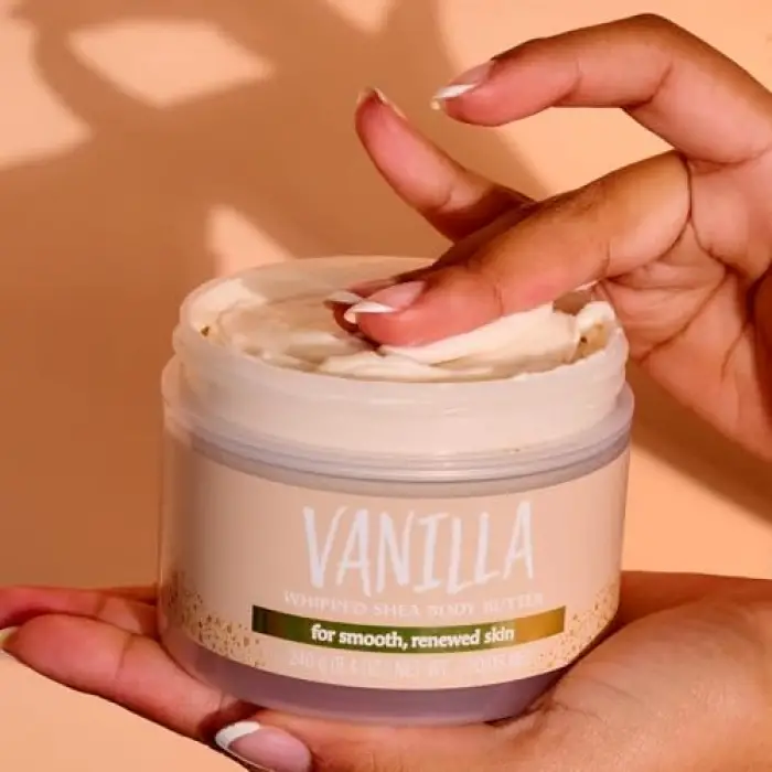 Vanilyalı Çırpılmış Shea Vücut Yağı 8 oz.