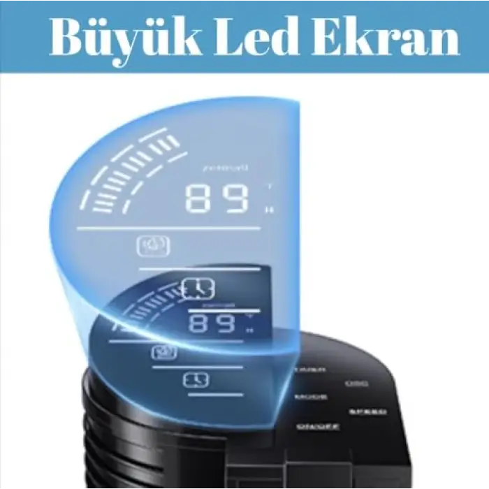 Vantilatör, Dlc Kule Tipi 75W Kumandalı